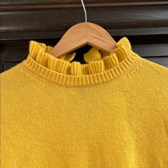 J.Crew Ruffle Neck Sweater - Picture 2 of 4